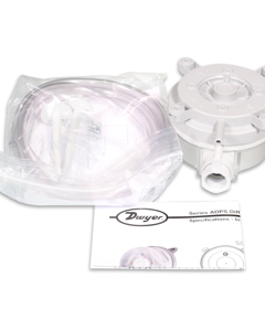 Differential pressure switch 20-300Pa 1.5A/250VAC incl acces